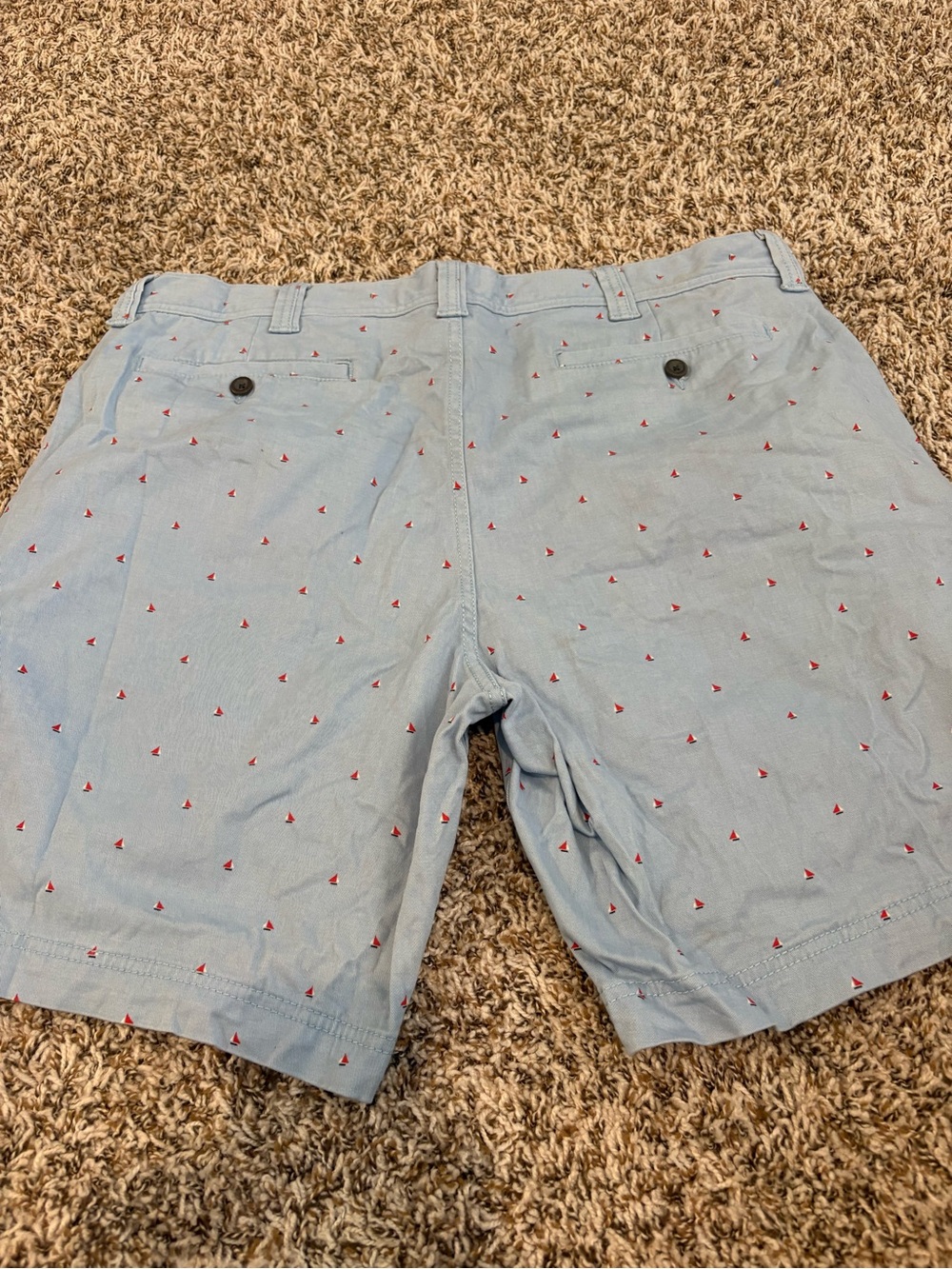 St. John’s Bay Men’s Comfort Stretch Sail Boat At Knee Shorts Size 40 - Picture 5 of 7